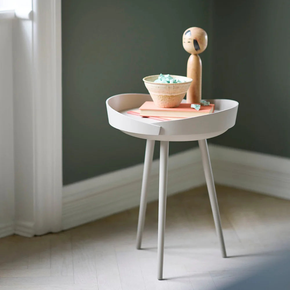 coffee table with tray