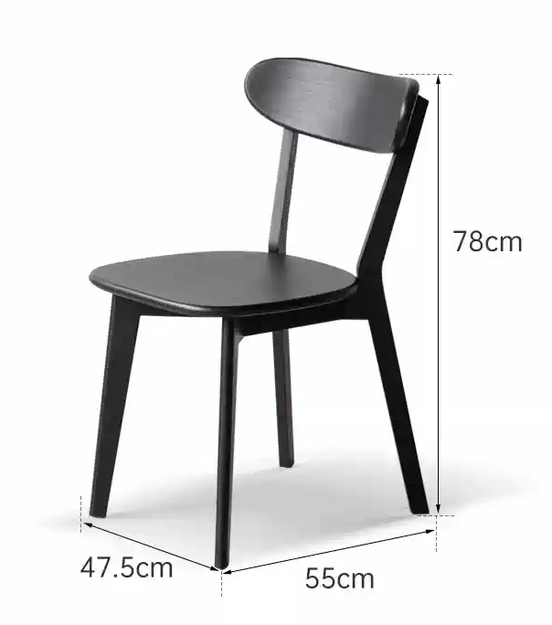 dining chair dark colour